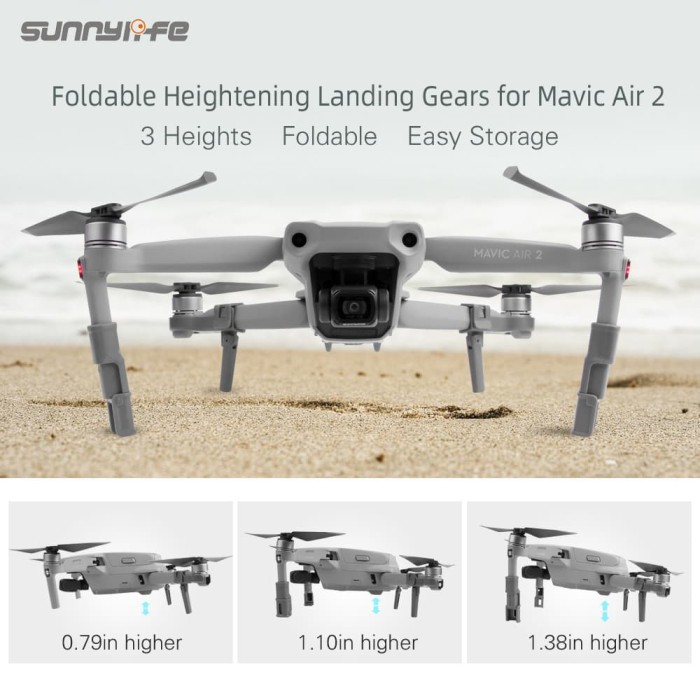 Sunnylife Foldable Support Leg Stabilizers Protector DJI Mavic Air 2S Air 2