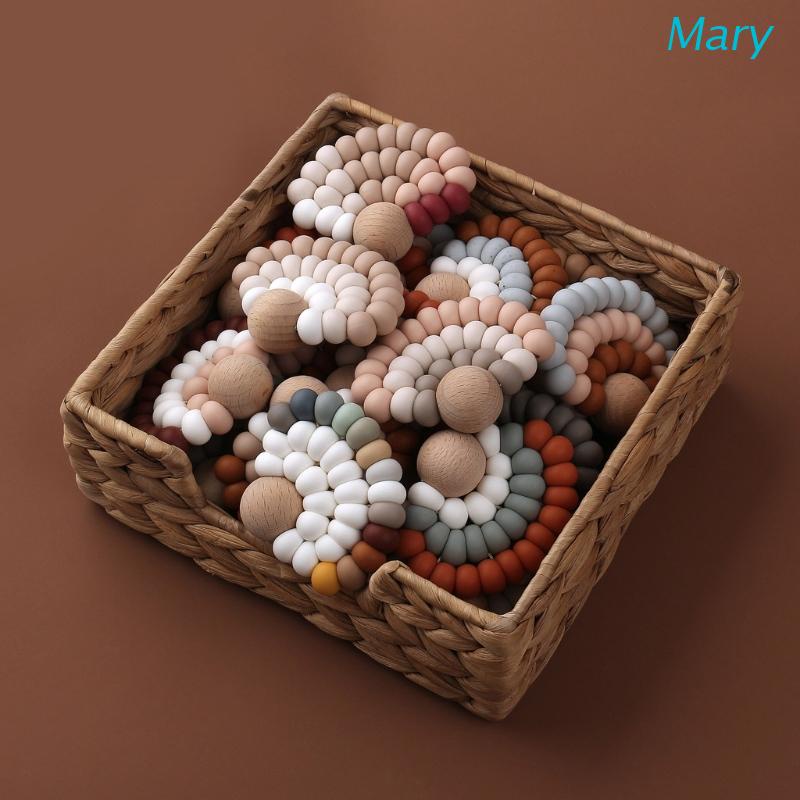 Mary Mainan Teether Bayi Bahan Silikon Food Grade