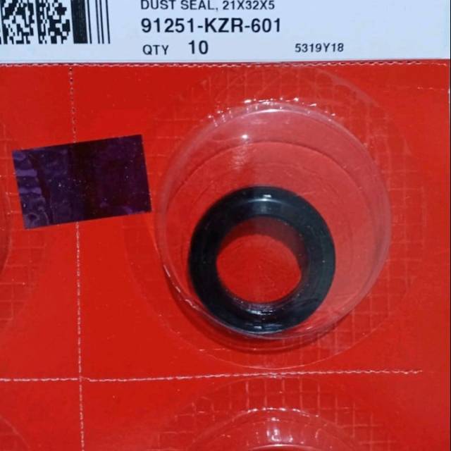 Dust seal laher roda depan vario 125 - seal velk depan beat FI ESP - seal laher depan Vario 125