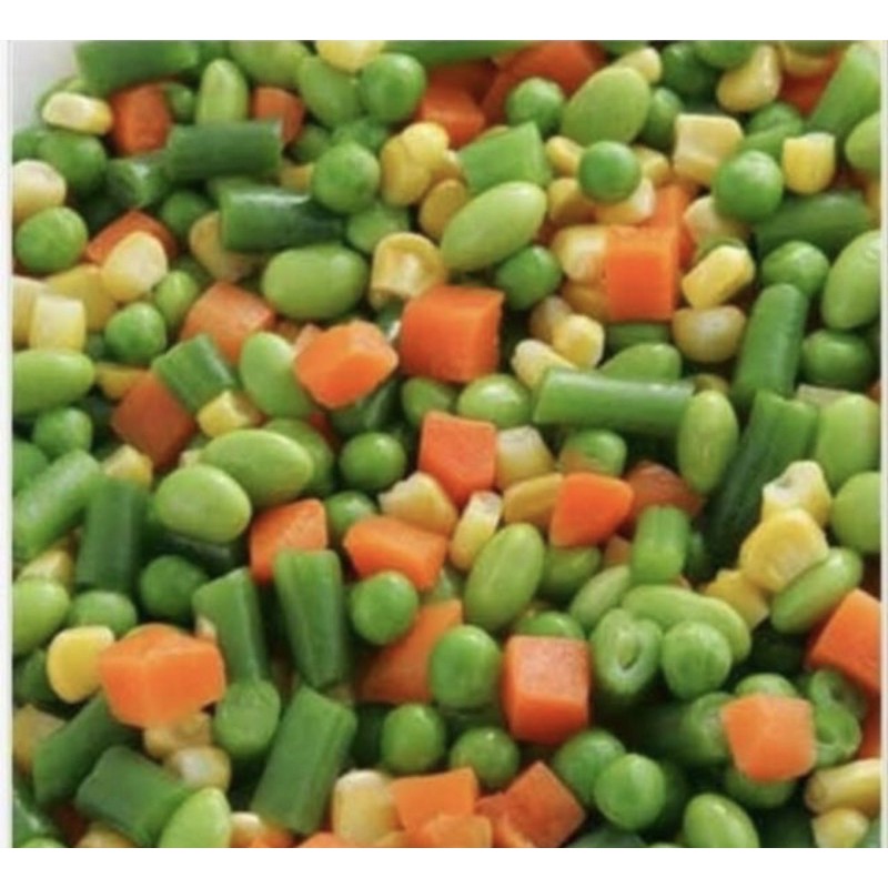 

Mix Vegetable sayur Frozen kemasan 500 gram