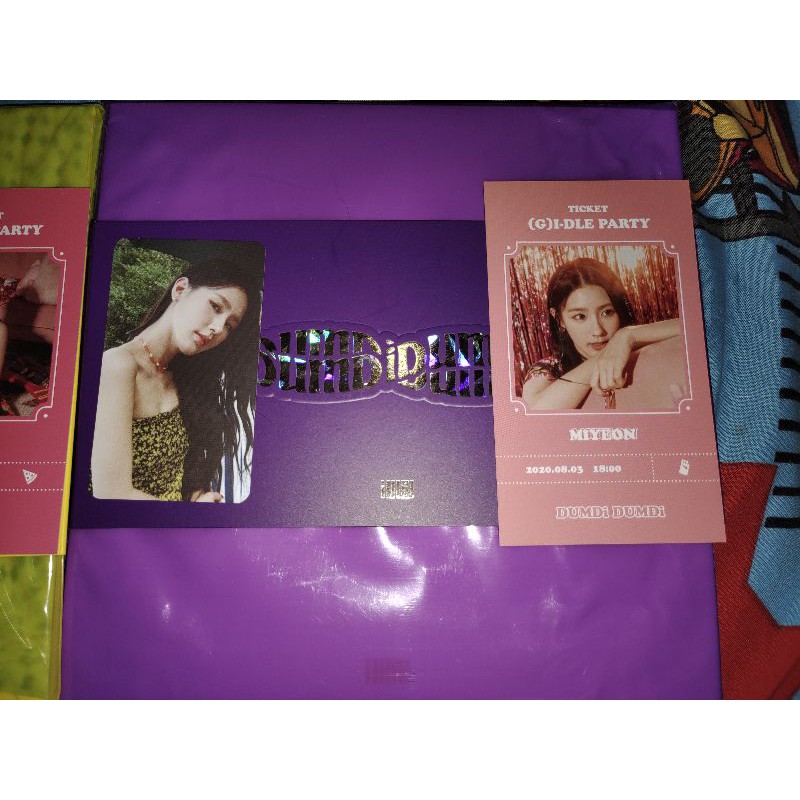(G)I-DLE GIDLE ALBUM UNSEALED DUMDI DUMDI