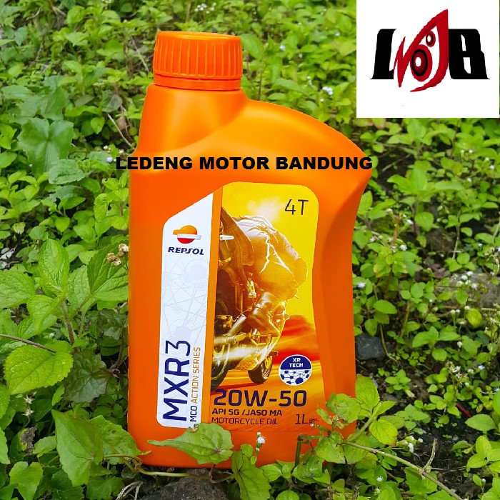 Oli Repsol Moto 4T Super 20w50 motor sport 1 liter