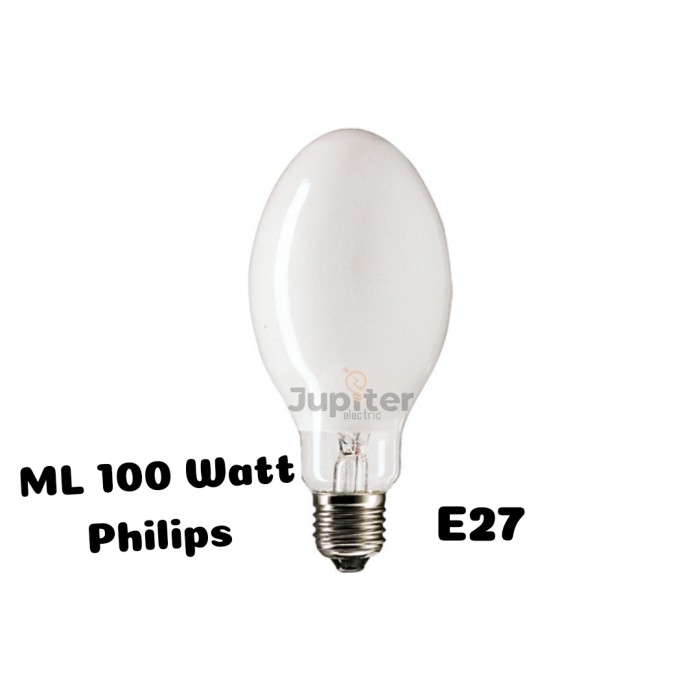 LAMPU PHILIPS MERCURY ML 100 WATT E27