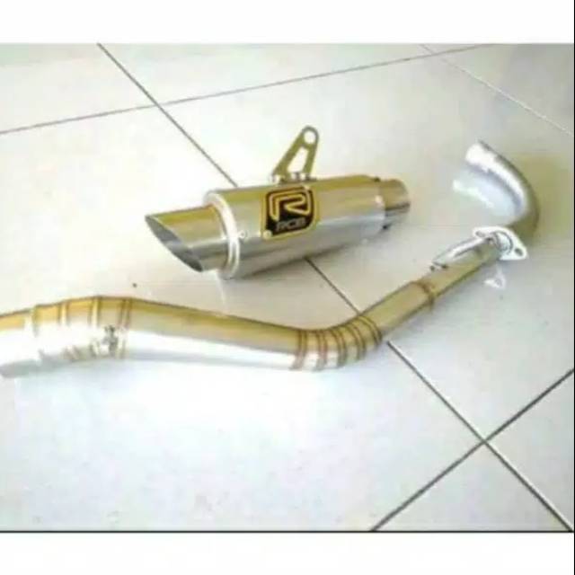 Knalpot RCB leher kolong Jupiter z vega r Supra x Revo Blade smes Shogun grend