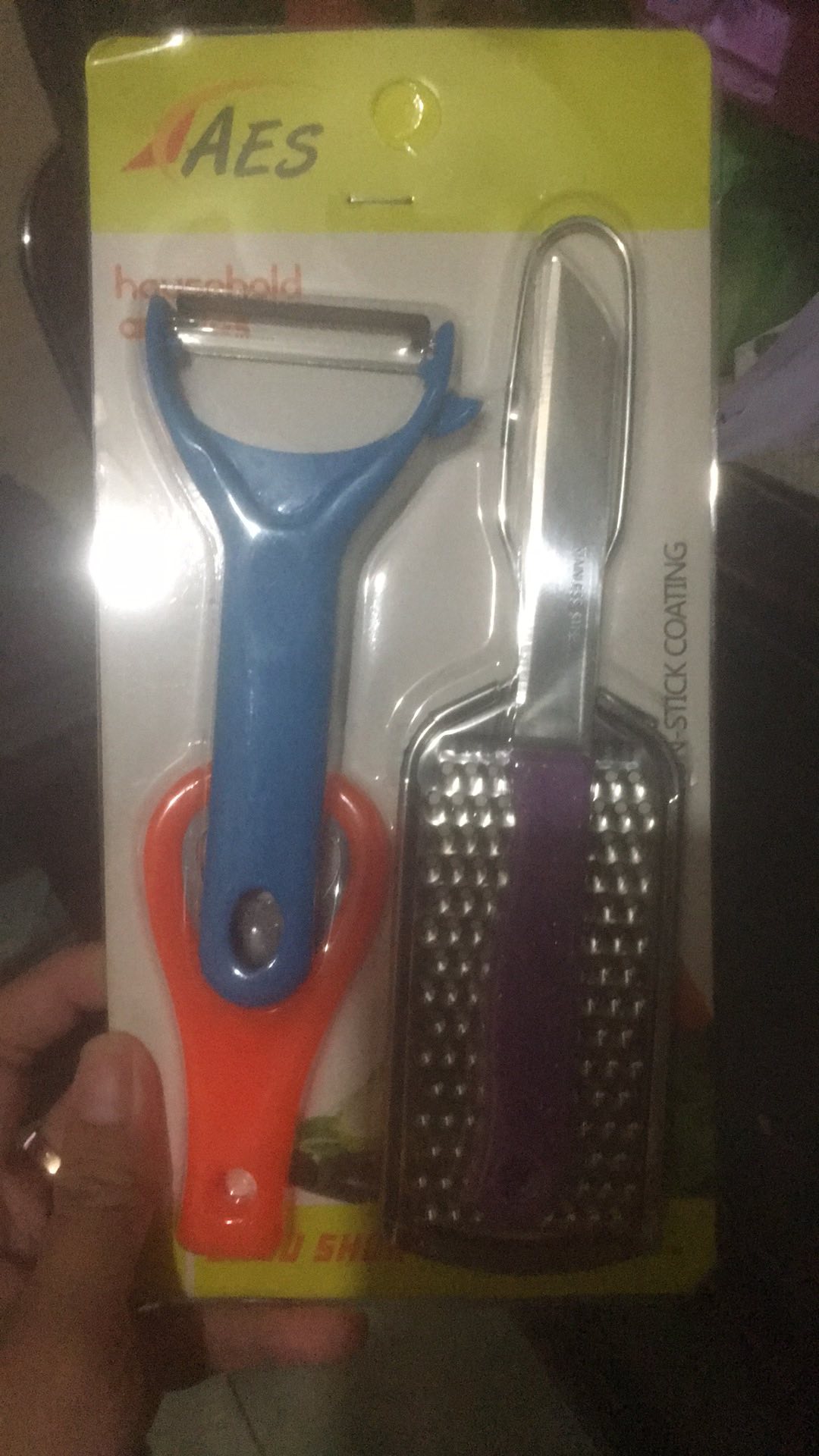 Kitchen Ware 4in1 Set Peralatan Masak Pisau Parutan Keju