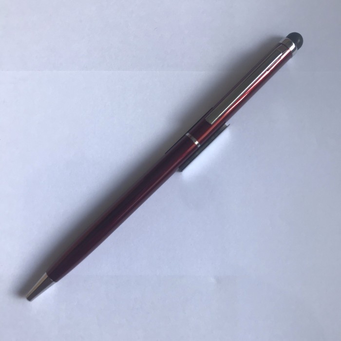 

Pulpen Besi / Pulpen Promosi Isi Stilus Merah + Kotak