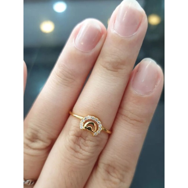 Cincin permata emas asli kadar 300
