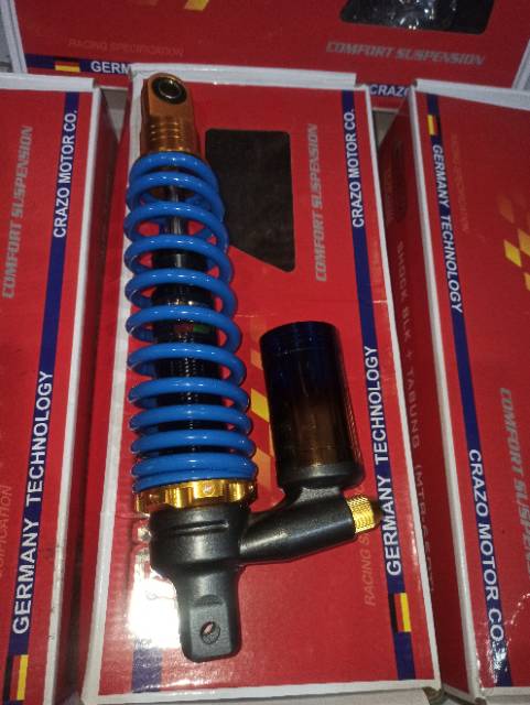 Shockbreaker shock tabung 2 tonn beat fi vario mio ukuran 305 dan 335 mm  crazo