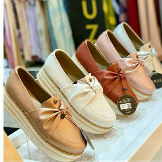 [Puby] ERINA SHOES BY MOUZA SHOES | SEPATU WEDGES | WEDGES CANTIK | READY STOK