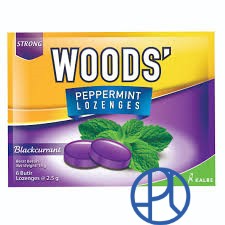 WOODS PEPPERMINT LOZENGES