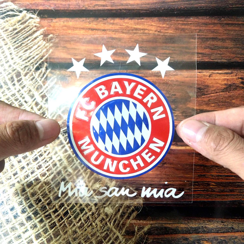 Cutting Stiker Bayern Munchen Variasi Motor Mobil Sticker Timbul Keren Nyala Dasbor Spakbor Visor Body Kaca Helm Laptop Hologram Reflective Tahan Air Bodi Samping Nama Jepang Scoopy Vario Beat NMAX PCX Vespa Aesthetic Pickup Anime Windshield Kustom Modif