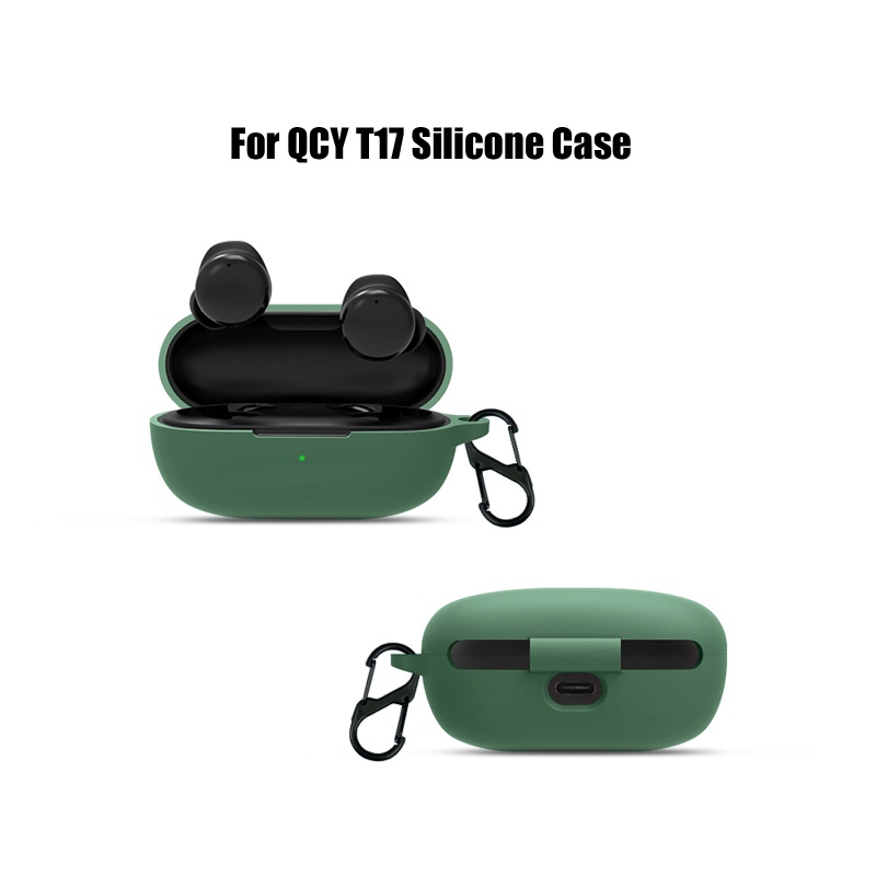 Cre Soft Case Silikon Tahan Benturan Untuk Earphone QCY T17