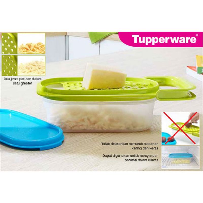 tupperware handy grater - parutan - parutan keju