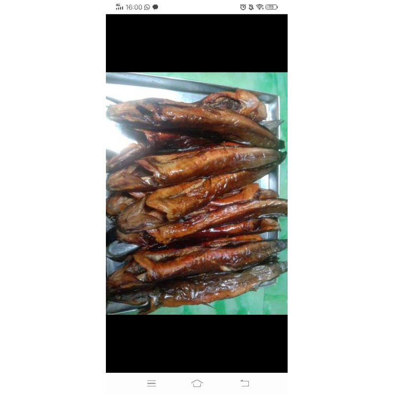 

Ikan lele asap per biji / lauk siap saji / ikan asap / murah
