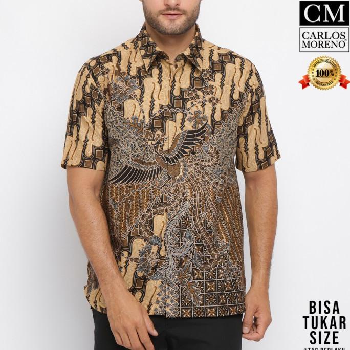 Carlos Moreno Kemeja Batik Pria - Abhicandra