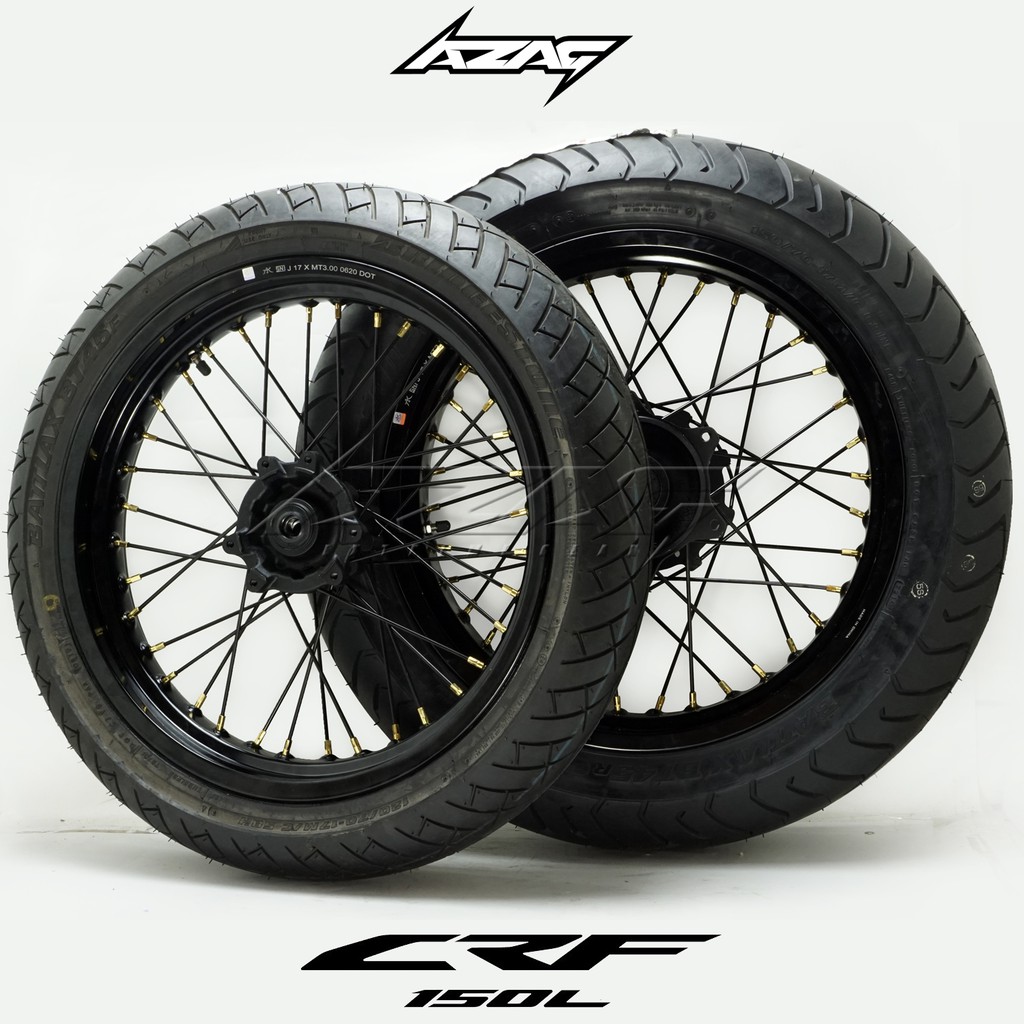 Ban Set Supermoto CRF 150L BATTLAX BT45