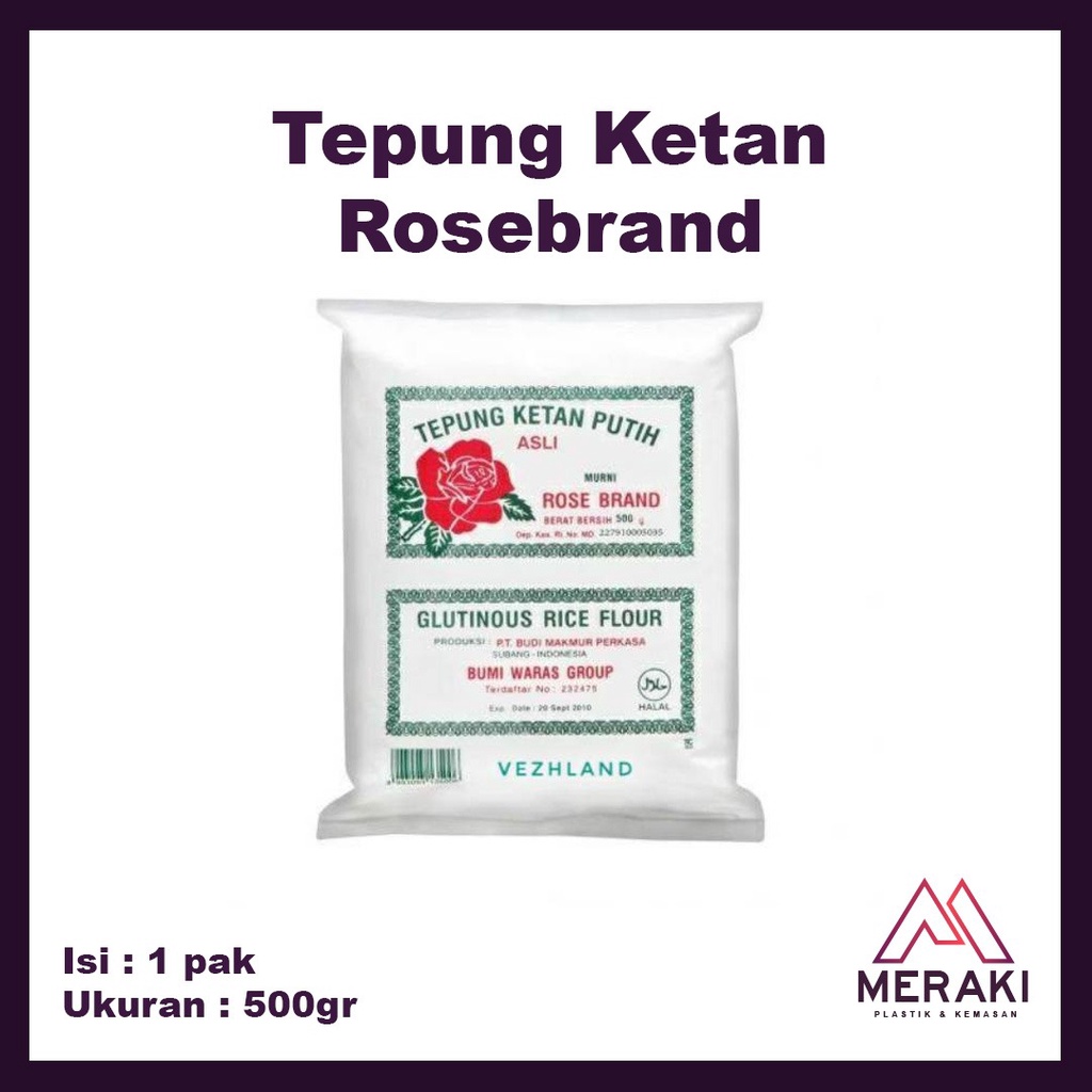 

Tepung Ketan Rosbrand 500gr 1/2kg