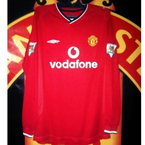 Jersey Manchester United Original Home 2000-2002 David Beckham