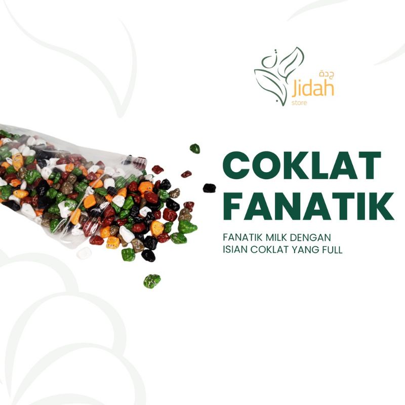 Coklat kerikil arab makanan lebaran murah enak kiloan cokelat arab turki