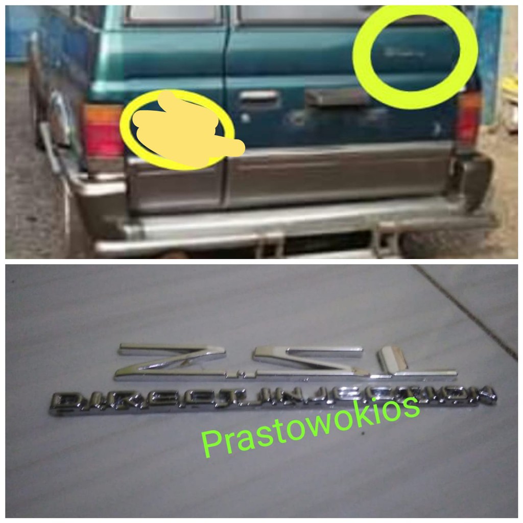 emblem 2,5 L direct injection ISUZU PANTHER