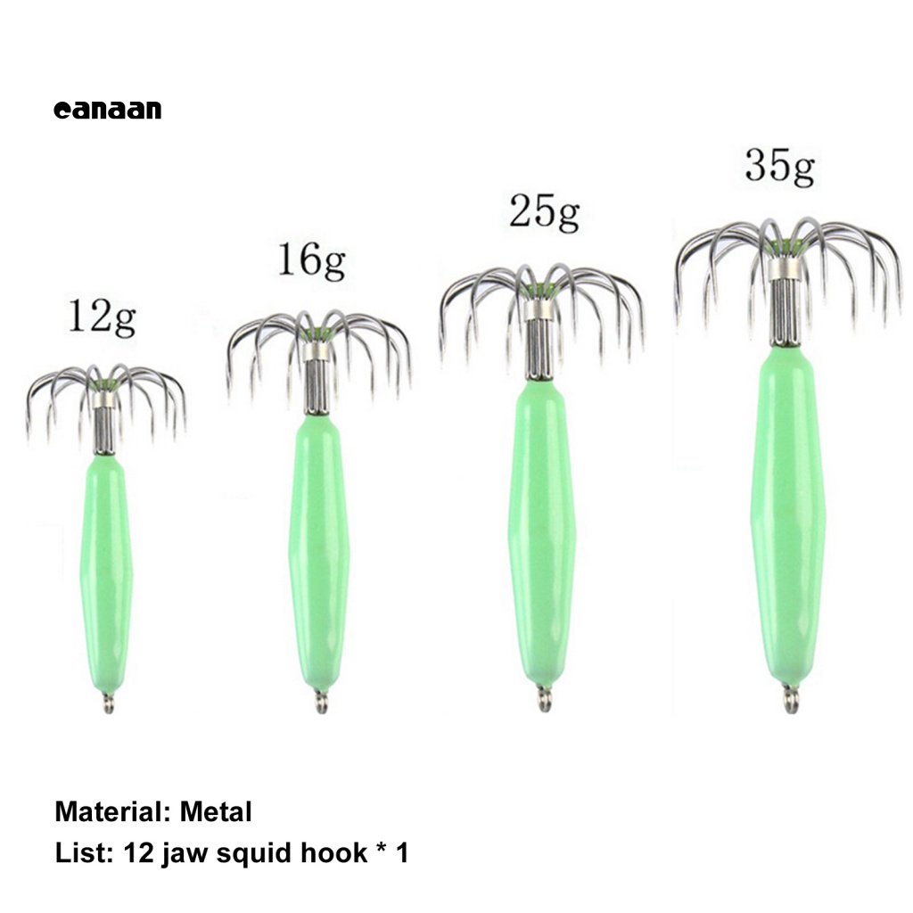 Kait Jig Cumi-Cumi Aneka Gaya Kekuatan Tinggi Untuk Memancing