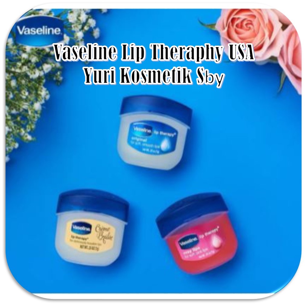 ☘️Yuri Kosmetik☘️ VASELINE Lip Therapy Rosy Lips 7G