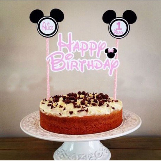 TOPER KUE HBD DISNEY