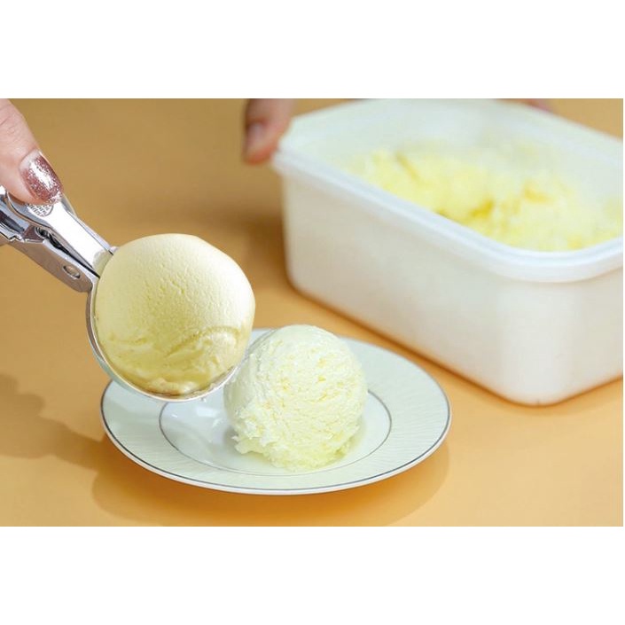 Sendok Sekop Es Krim Ice Cream Scoop Stainless Steel Peralatan Makan Perlengkapan Dapur Termurah Premium