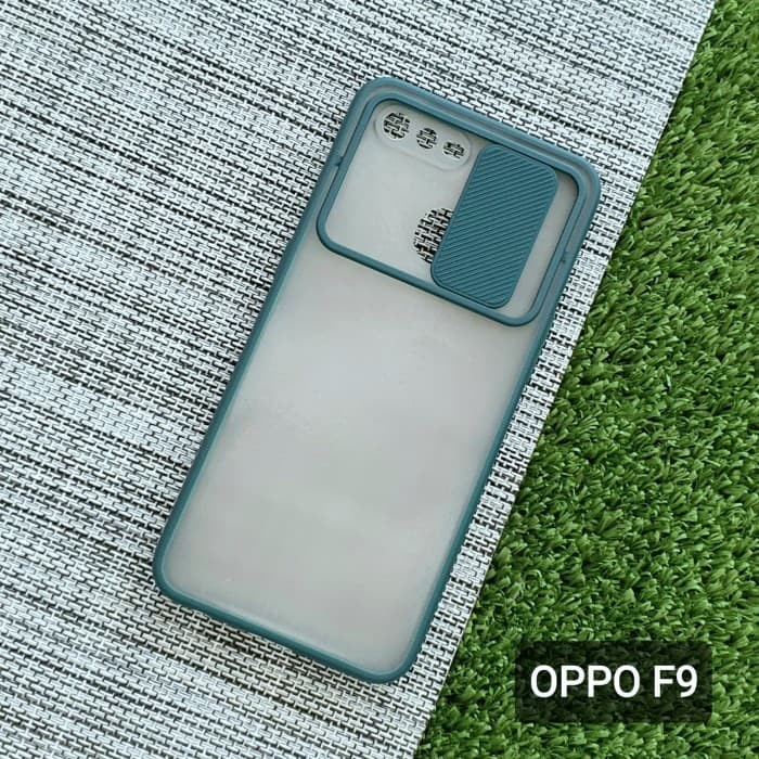 OPPO A5S A12 A7 F9 A11K CASE SLIDE KAMERA, CASING SLIDING CAMERA HARDCASE FUZE DOFF COLOUR