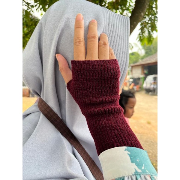 handsock rajut premium/handsock polos