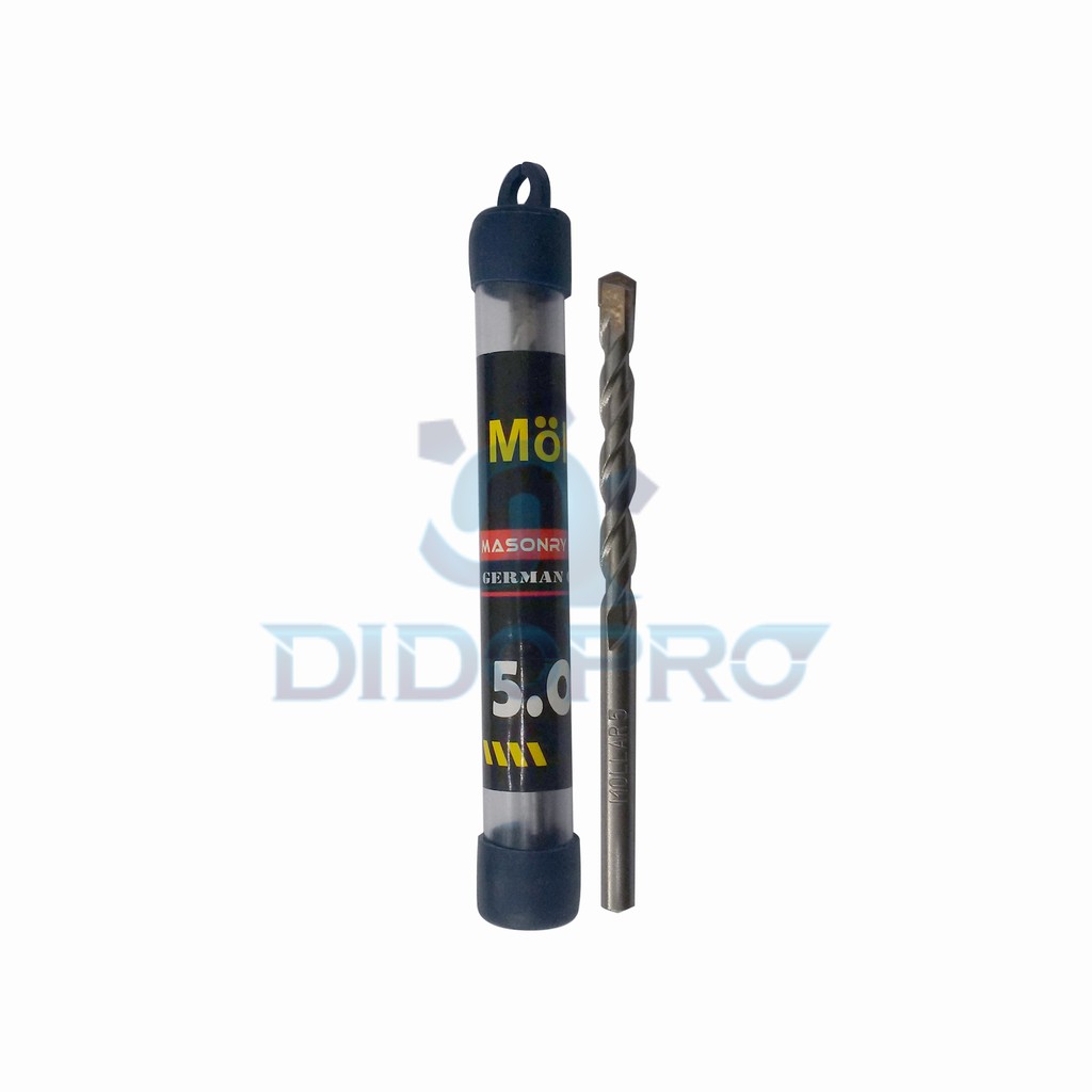 Mata Bor Beton / Tembok Mollar 4 mm / Mollar Masonry Drill 4mm