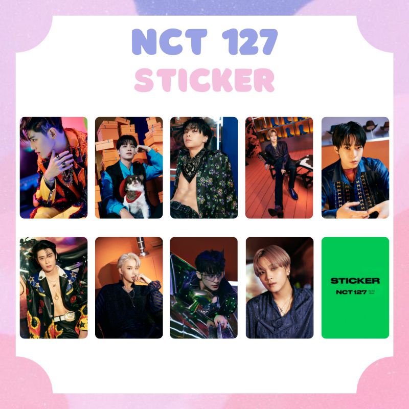 [NCT 127] PHOTOCARD NCT 127 STICKER ERA ‼️BACA DESKRIPSI‼️