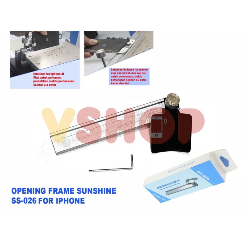 TOOLS OPENING FRAME IP SUNSHINE SS-026 ALAT PEMBUKA FRAME IP