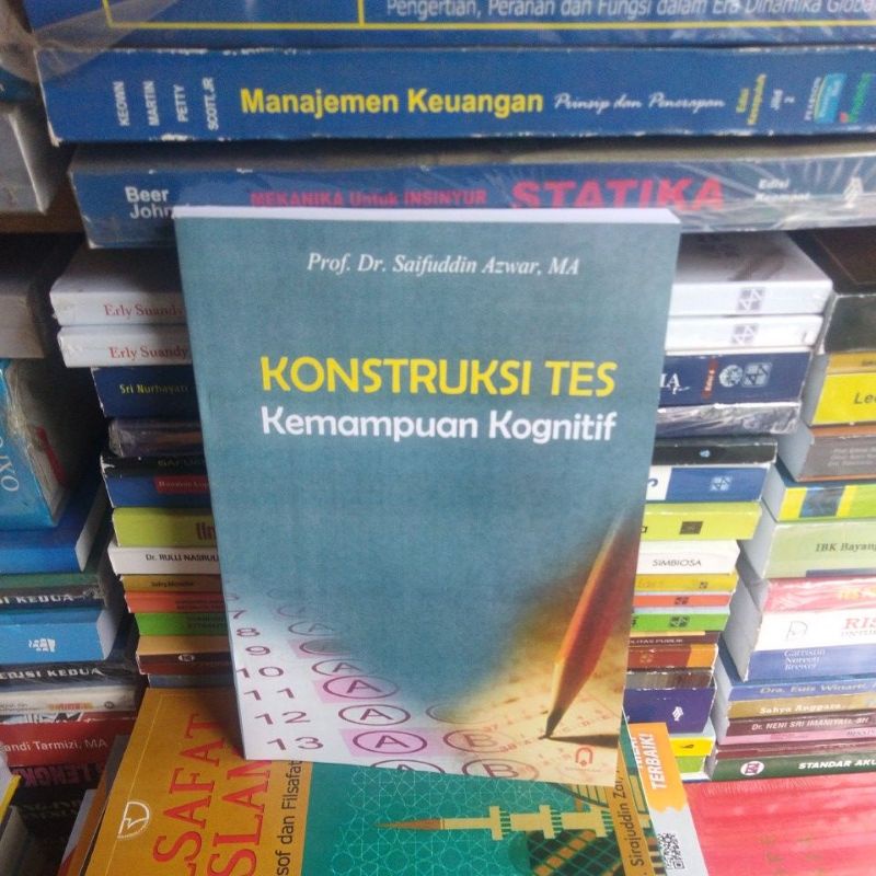 

Kontruksi Tes Kemampuan Kognitif - Prof. Dr. Saifuddin Azwar, MA