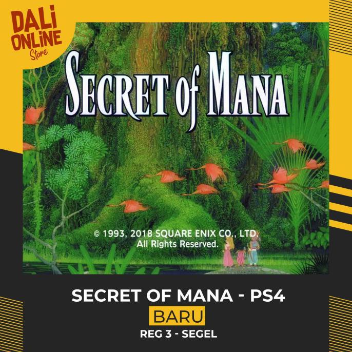 Baru Kaset Ps4 Game Games Ps4 Games Secret Of Mana Ps4