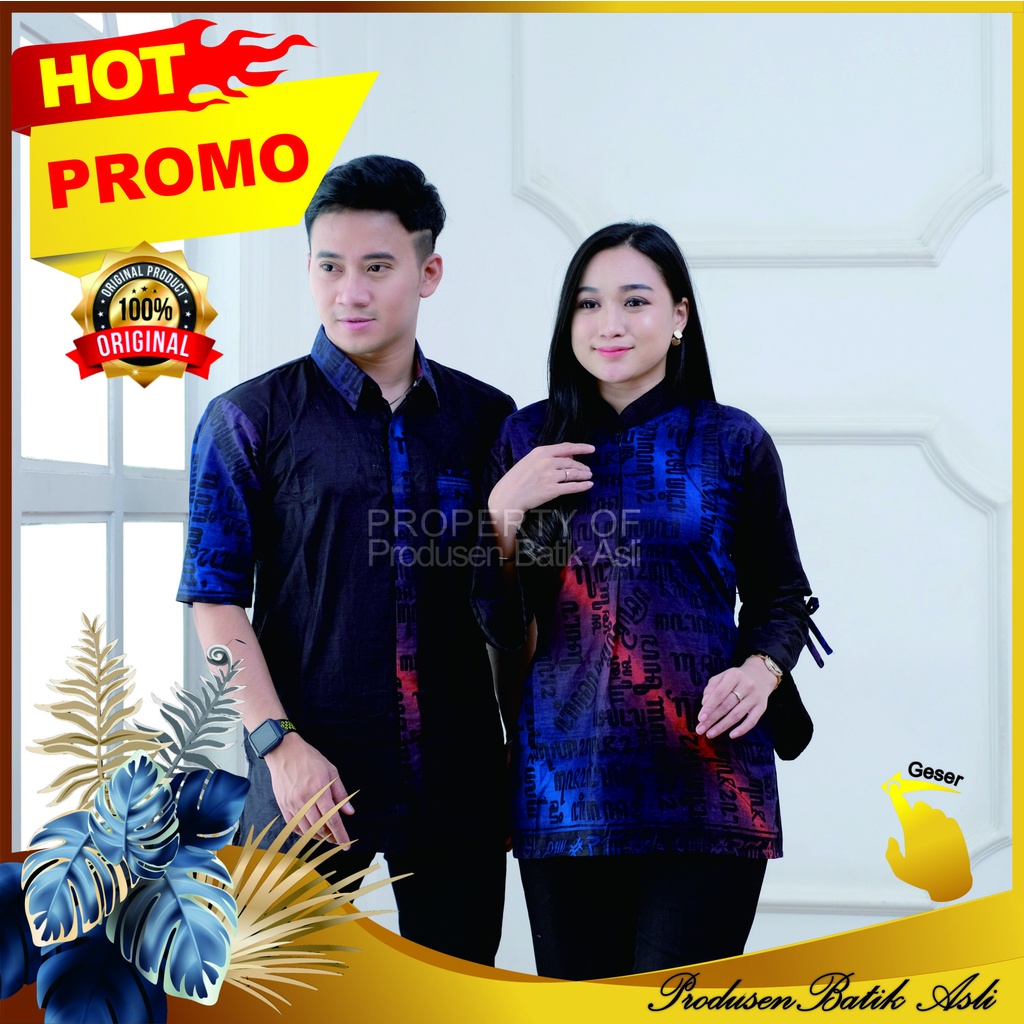 Distributor Batik Modern Premium Murah Couple Pria Dan Wanita Asli Pekalongan, Batik Kondangan, Baju Batik Murah Grosir