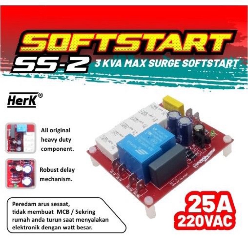 Kit Soft start 25A SS-2 HerK by BELL BGR softstart 25A