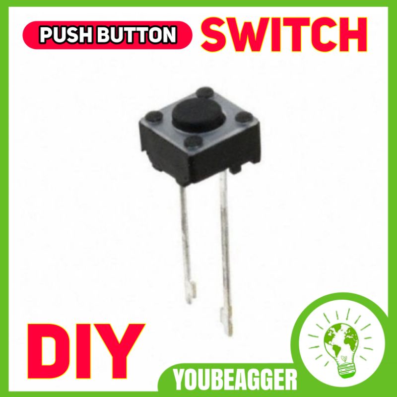 Switch push button untuk TV Ampli  dll