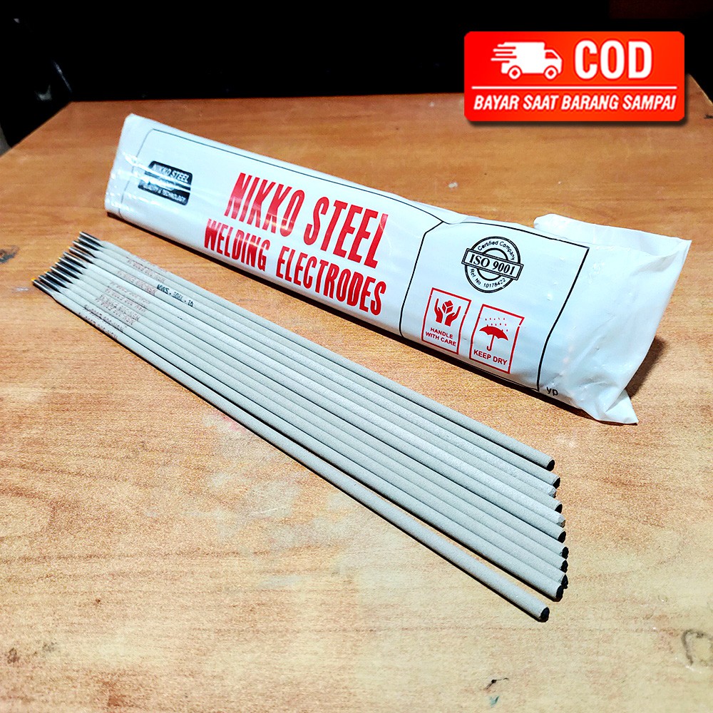 KAWAT LAS STAINLESS STEEL WELDING ELECTRODES 2.6 X 30MM ( JUAL 1 BATANG )