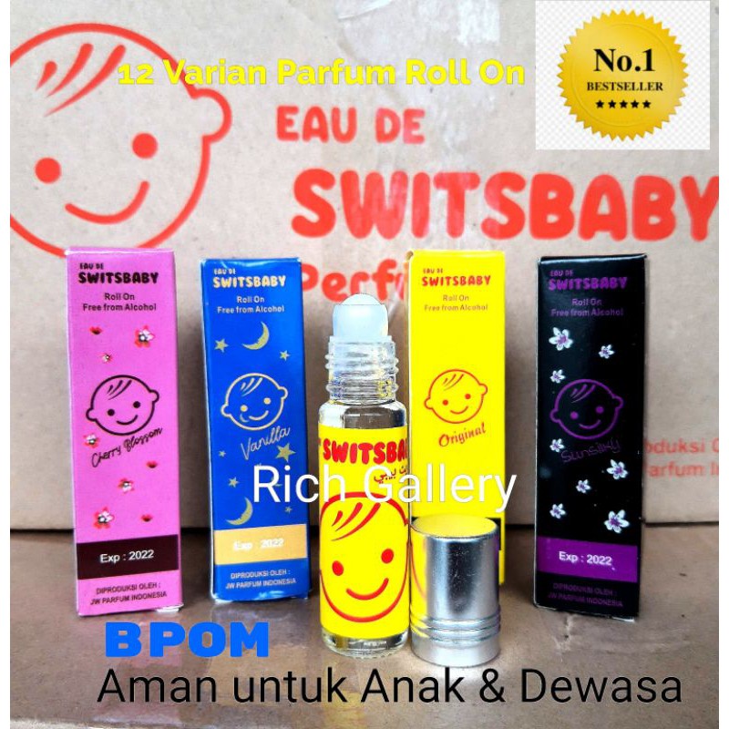 Parfum Roll On Switsal Baby Crush