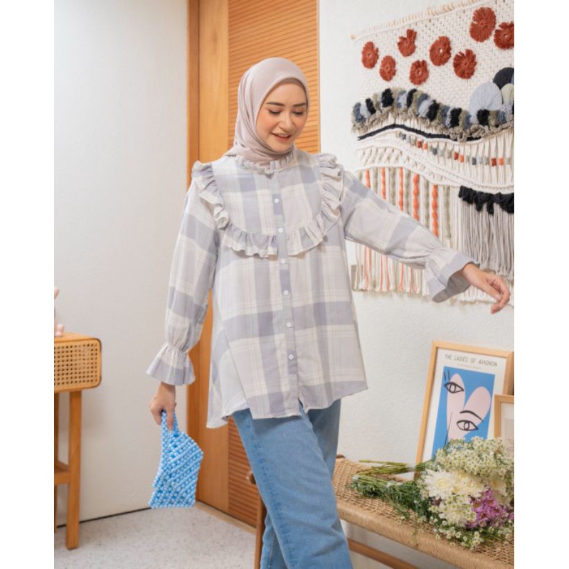 mora flanel grey | heidi shiroi 01 | Cassia midi | audre plaid burgundy | by haideeorlin