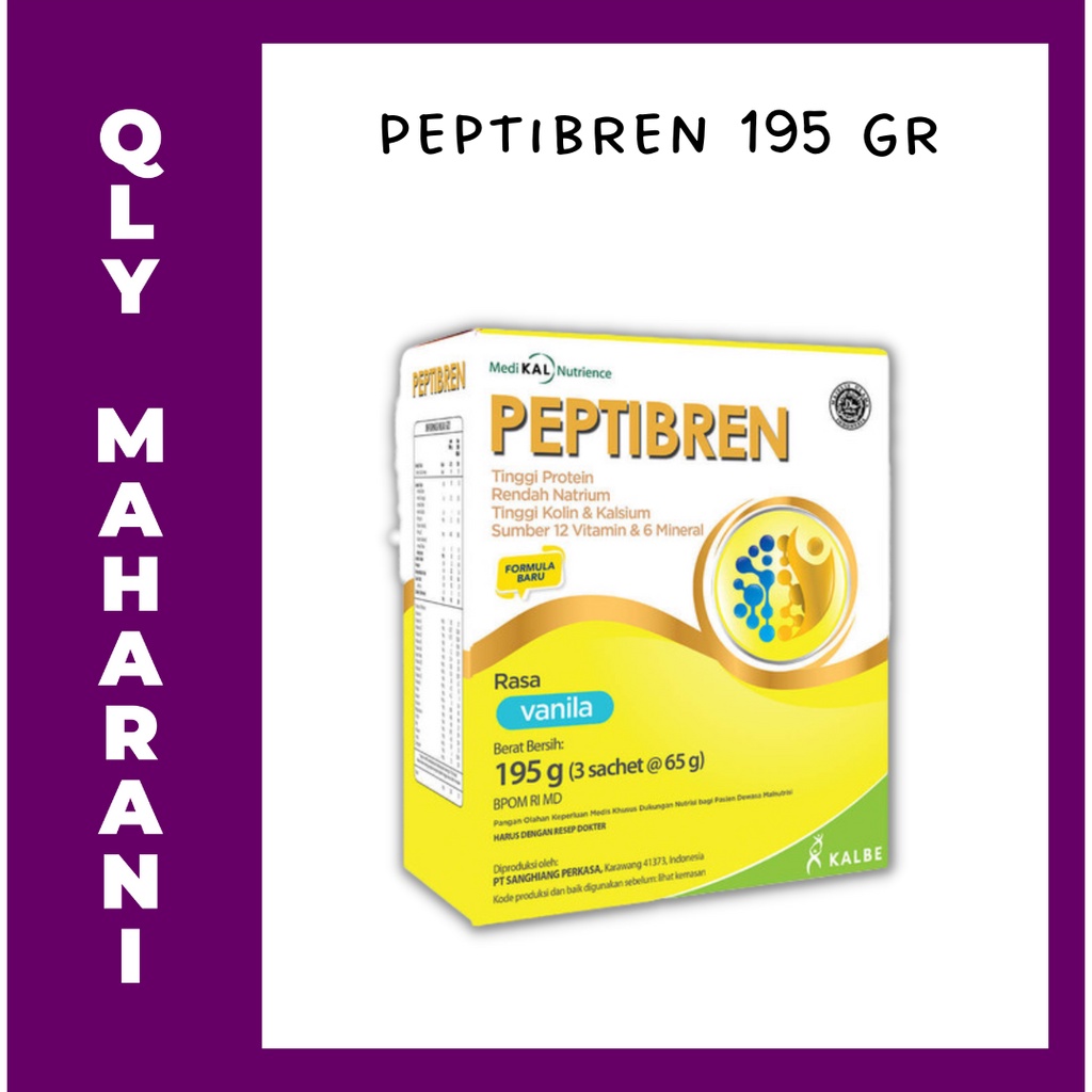 

Peptibren Susu Khusus untuk Penderita Gangguan Neurologi (Stroke) 195 gr