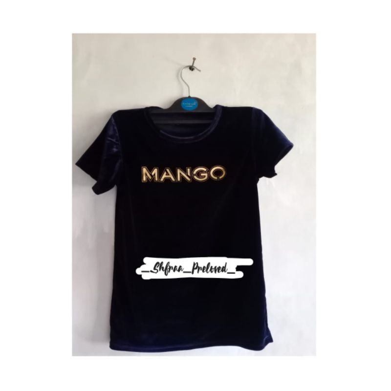 PRELOVED BAJU ATASAN BLUDRU WARNA NAVY