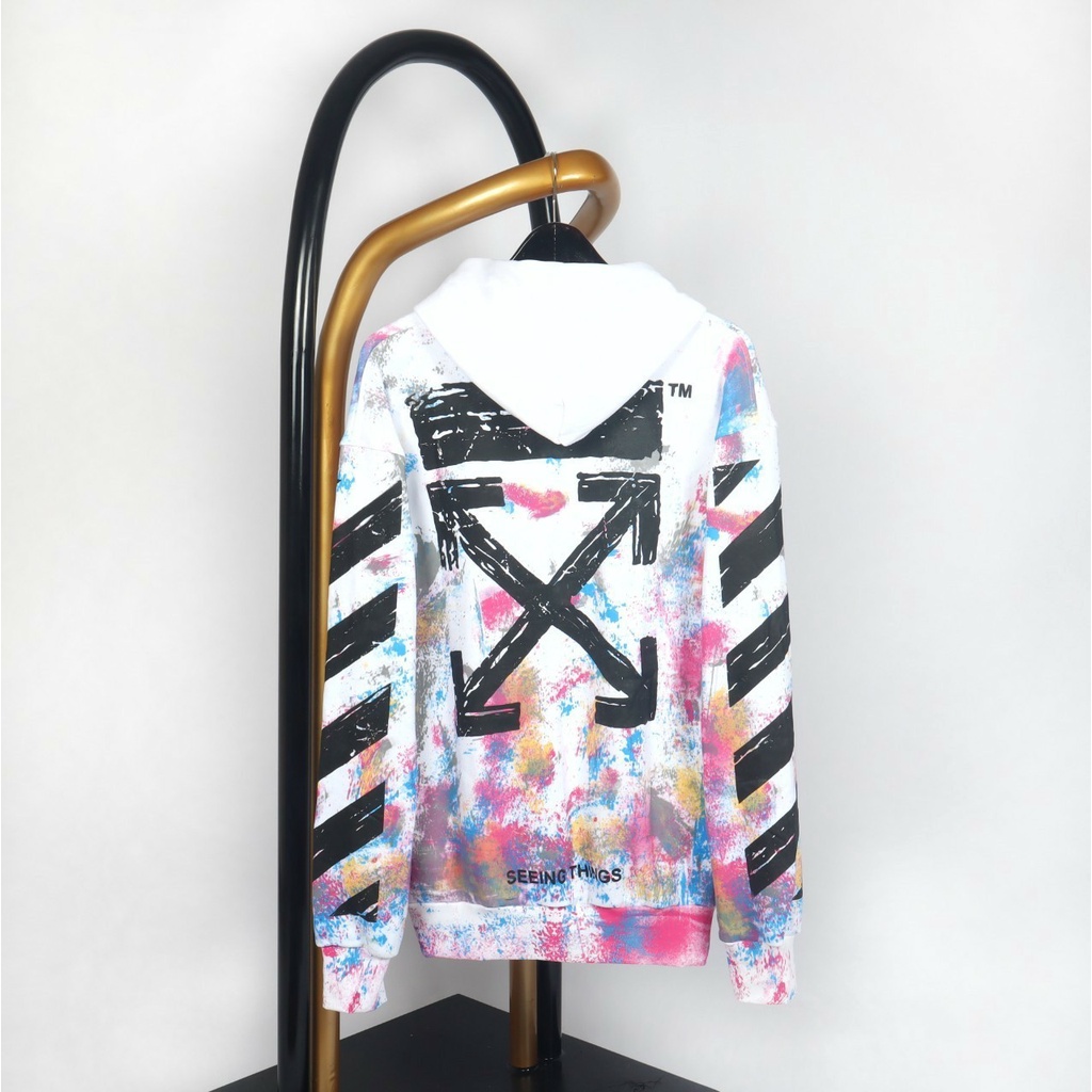 Hoodie Off-White Galaxy l Jaket Sweater Off-White Galaxy Premium Quality