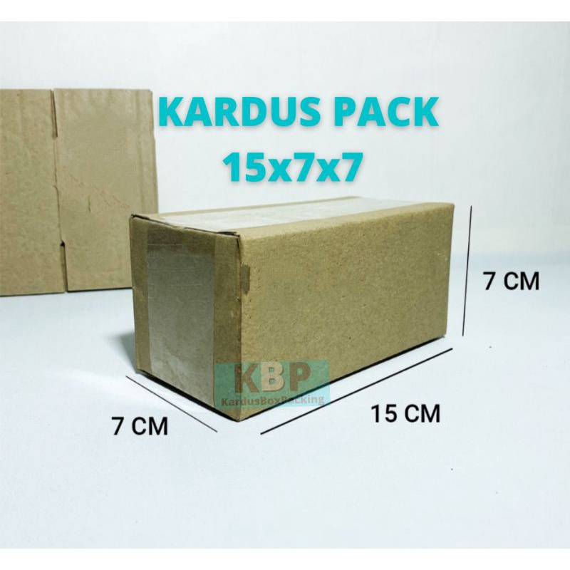 

KARDUS POLOS Uk. 15x7x7 CM KEMASAN KARTON BOX