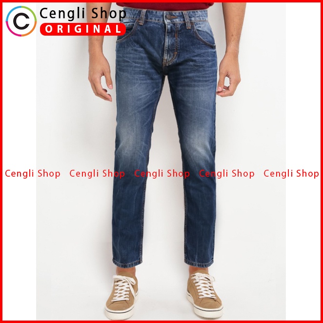 CELANA JEANS PANJANG PRIA CARDINAL ORIGINAL TERBARU BIRU CA12