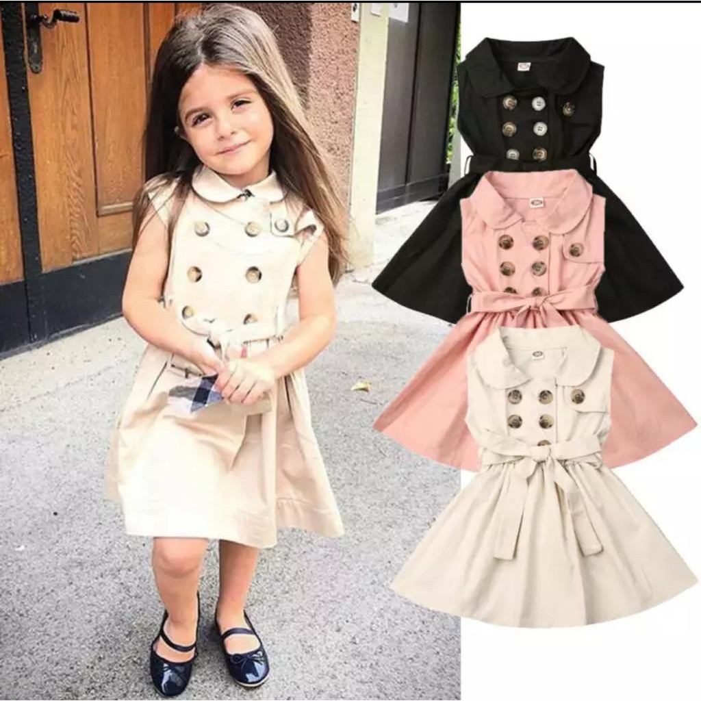 KALILA - XAVERA Dress Baju Anak Perempuan / Bahan Toyobo