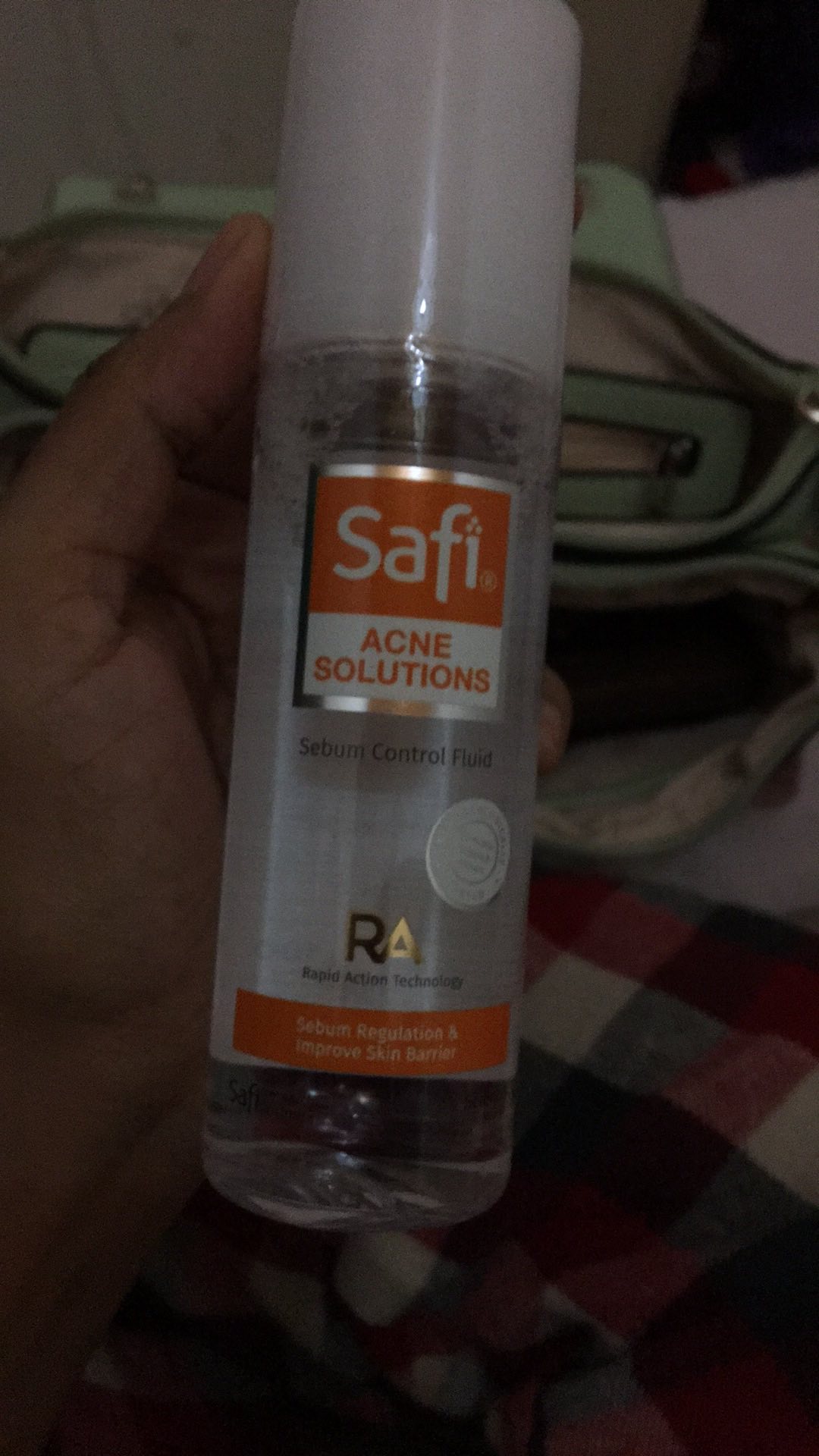 cara pakai safi acne solution sebum control fluid