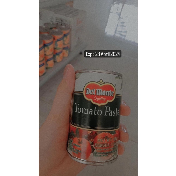 

delmonte Tomato Paste 170gr MKU