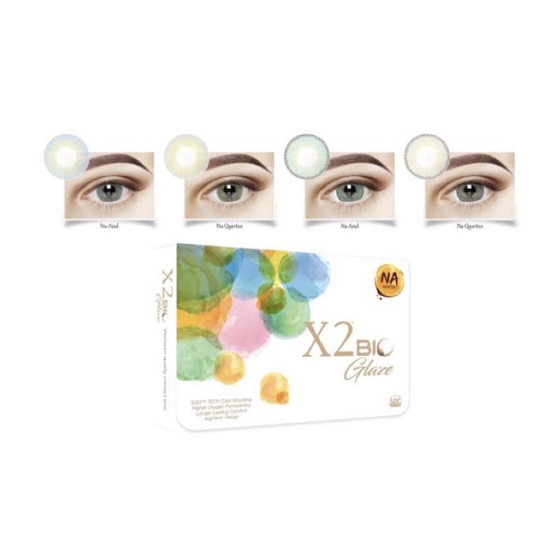 Softlens X2 BIO GLAZE by exoticon / X2 NORMAL Only dia 14,5